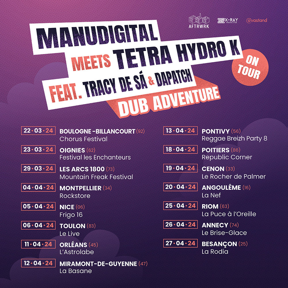 Manudigital meets Tetra Hydro K feat Tracy De Sá & Dapatch